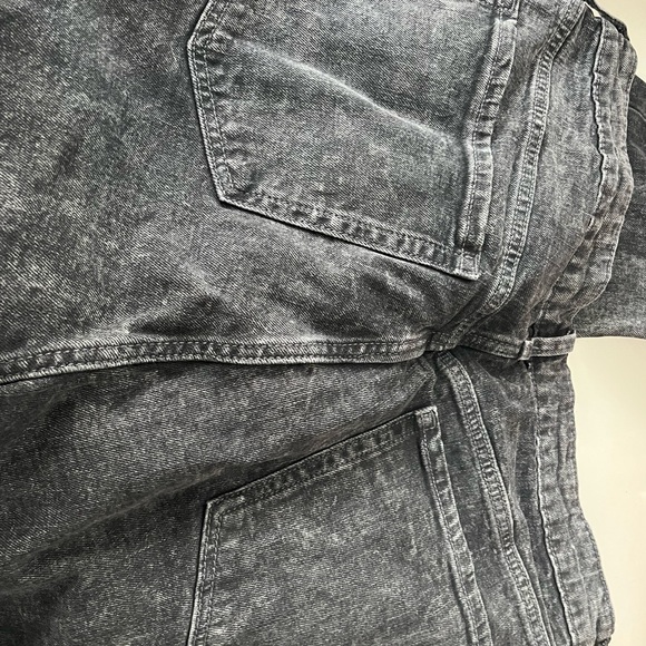 Higher High-Waisted Button-Fly O.G. Straight Black-Wash Jeans for Women 16 new - Picture 6 of 9